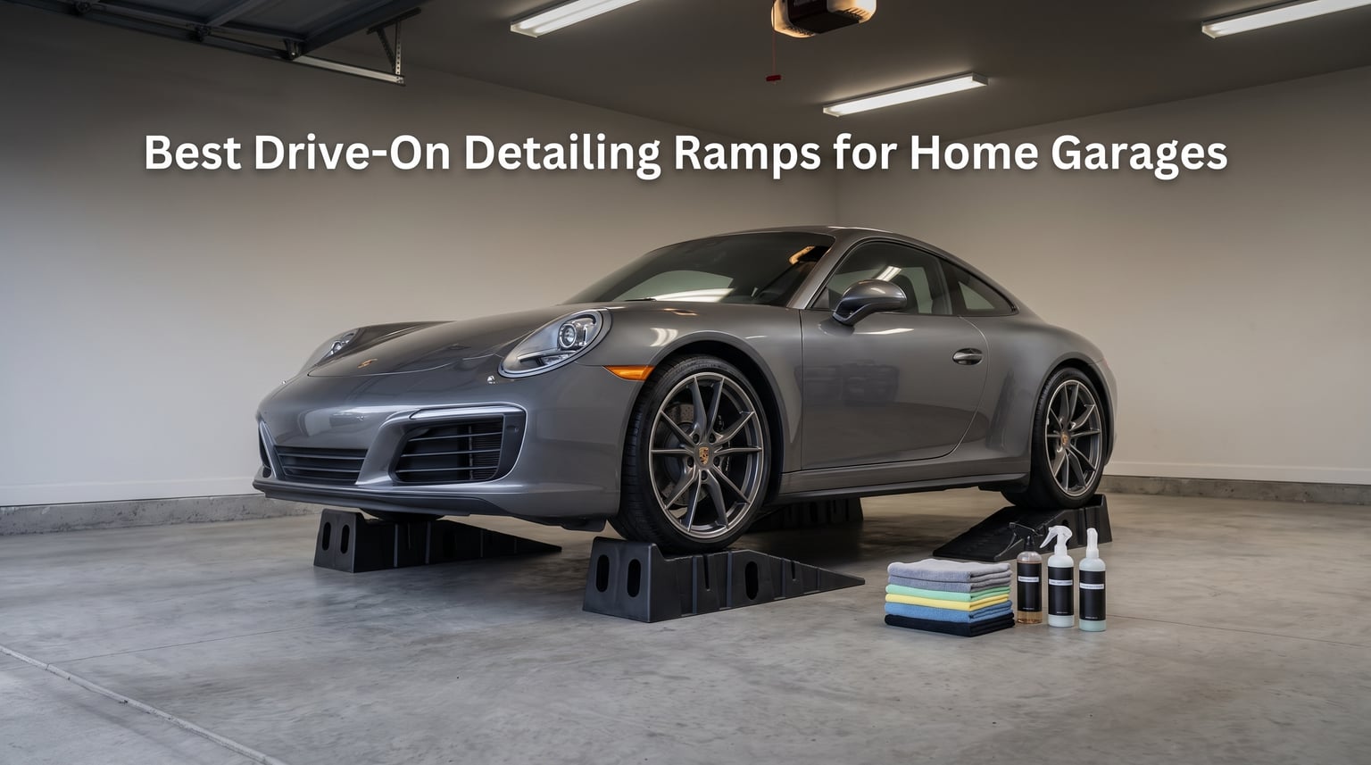 Best Drive-On Detailing Ramps for Home Garages