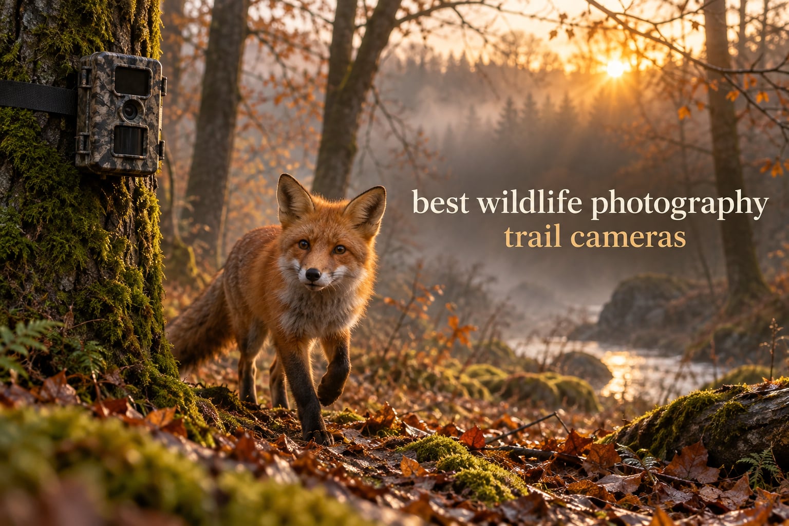 best wildlife photography trail cameras