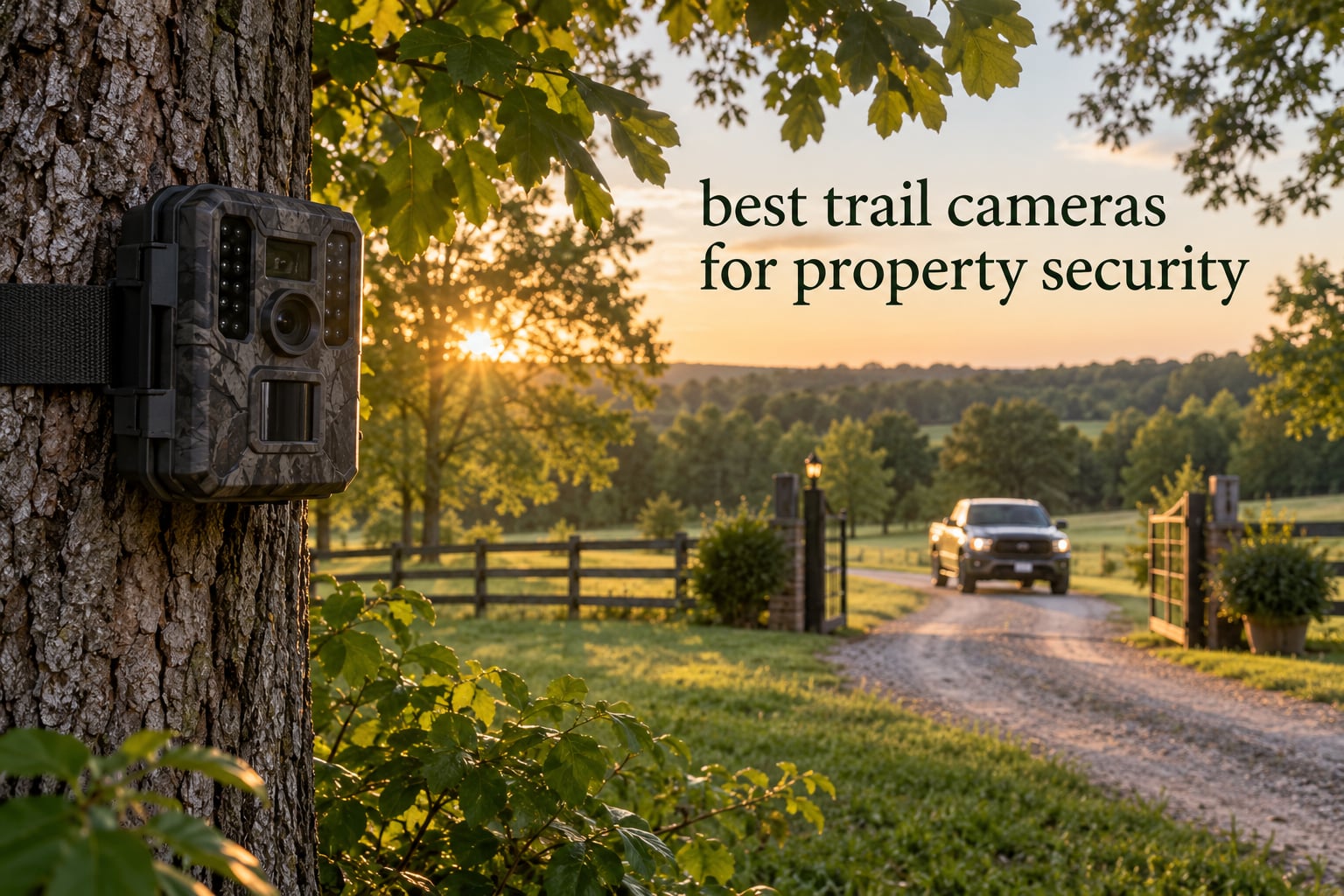 best trail cameras for property security