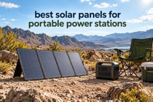 best solar panels for portable power stations