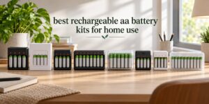 best rechargeable aa battery kits for home use